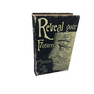 Fortune Teller psychic book safe Opens to store metaphysical supernatural oracle